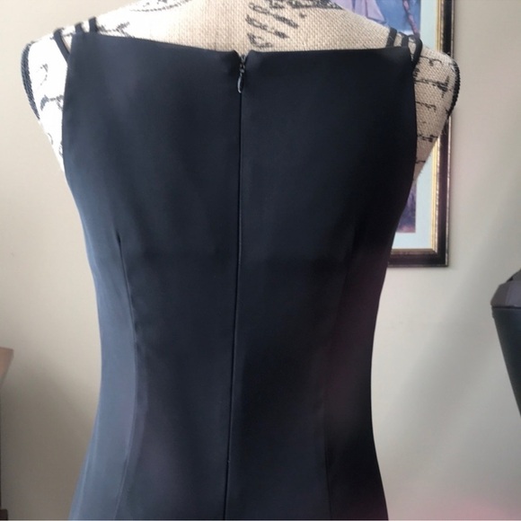 🖤 Long Black Formal/Prom Dress w/Embellishments final markdown - Picture 5 of 9